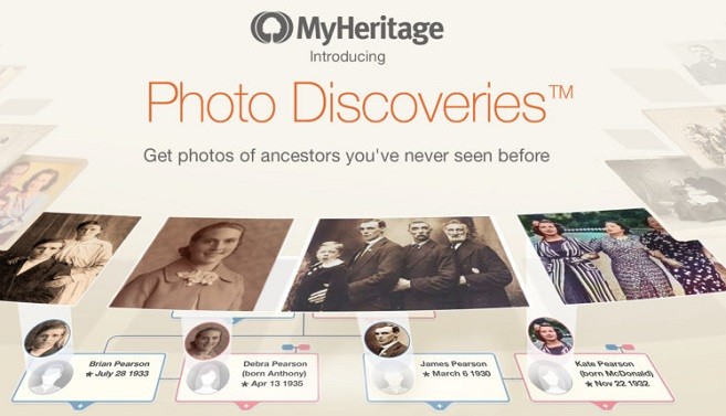 MyHeritage Photo Discoveries™-löydöt