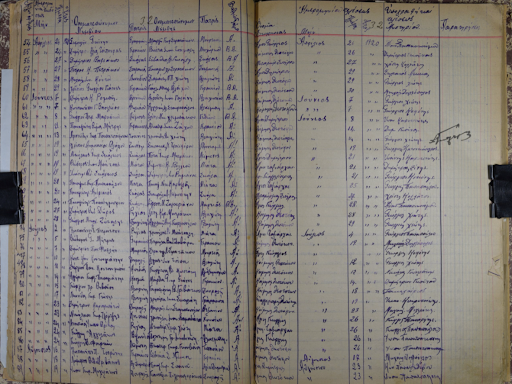 image of a sample marriage record